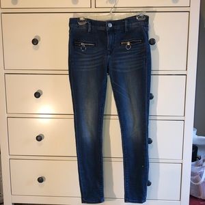 Fun zipper jeans